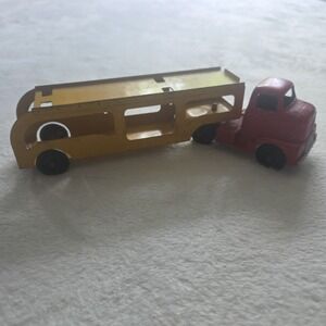 TootsieToy International RC 180 Auto Transport w/o Tin Ramp Single Axle Trailer